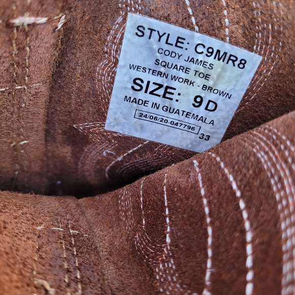 Cody James Men's Western Work Boots - Square Toe - Picture 13 of 16